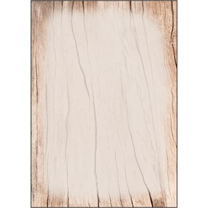 Sigel DP128 - Motiv-Papier, Wood, A4, 90 g, 50 Blatt