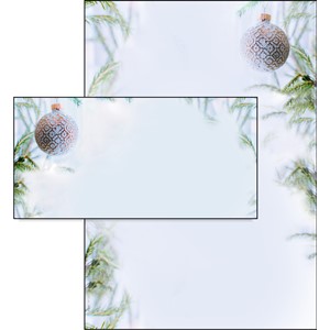 SIGEL DP302Set - Weihnachts-Motiv-Papier Set, Winter Mood