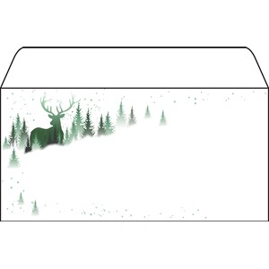 SIGEL DU284 - Weihnachts-Umschlag, Christmas Forest