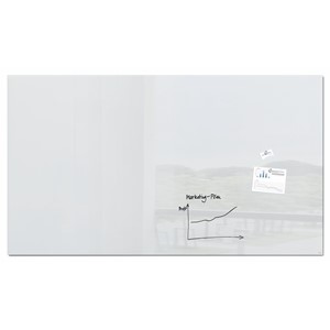 Sigel GL235 - Glas-Magnetboard artverum®, super-weiß, 240x120 cm