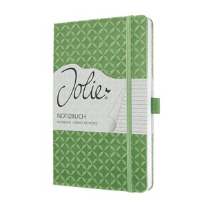 Sigel JN113 - Notizbuch Jolie®, Hardcover, spring green, liniert, ca. A5