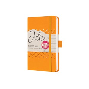 SIGEL JN210 - Notizbuch Jolie, Hardcover, mango orange, liniert, ca. A6