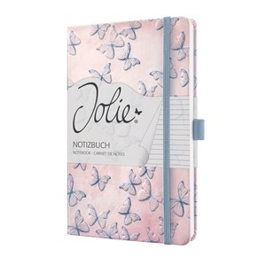 Sigel JN313 - Notizbuch Jolie®, Hardcover, Dreamy Butterflies, liniert, ca. A5