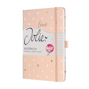 SIGEL JN335 - Notizbuch Jolie®, Rose Love, ca. A5