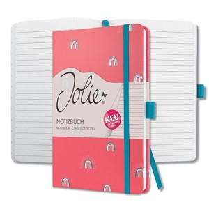 SIGEL JN345 - Notizbuch Tagebuch Jolie, Hardcover, pink, liniert, ca. A5