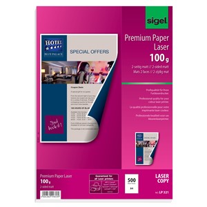 Sigel LP321 - Farblaser Papier A4, 2-seitig, 100g