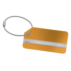 SIGEL MI323 - Move it Namensschild, gold, 80x40 mm, für Office Box S oder Rucksack