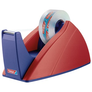 tesa 57421-00000 - Easy Cut® Tischabroller, leer, rot-blau