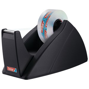 tesa 57421-00001 - Easy Cut® Tischabroller, leer, schwarz